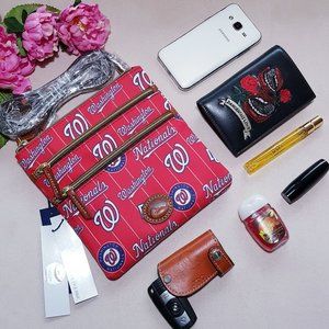 Dooney & Bourke MLB Washington Nationals Crossbody